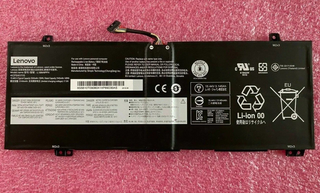 Batterie Lenovo L18C4PF3, L18M4PF4, 5B10W67417